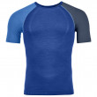 Męska koszulka Ortovox 120 Comp Light Short Sleeve M niebieski JustBlue