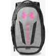 Plecak Under Armour Hustle 5.0 Backpack zarys JetGray/JetGrayMediumHeather/Cerise