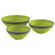 Zestaw misek Outwell Collaps Bowl Set zielony LimeGreen