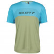 Męska koszulka kolarska Scott M's Trail Flow DRI niebieski/zielony nile blue/frost green