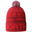 Czapka The North Face Ski Tuke czerwony Cordovan/Horizon Red