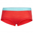 Majtki Icebreaker W's Sprite Hot Pants czerwony Ember/AquaSplash