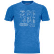 Męska koszulka Ortovox 120 Cool Tec Puzzle T-Shirt jasnoniebieski SafetyBlueBlend
