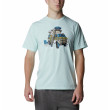 Koszulka męska Columbia Men'S Sun Trek Short Sleeve Graphic Tee niebieski Icy Morn, H2O Fanatic Graphic