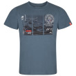 Koszulka męska Alpine Pro Greus niebieski Blue