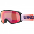 Gogle narciarskie Uvex Xcitd CV czarny/pomarańczowy black matt SL/scarlet-green