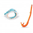 Zestaw do nurkowania Intex Shark Fun Set 55944 niebieski/pomarańczowy