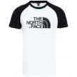 Koszulka męska The North Face M S/S Raglan Easy Tee biały/czarny EuTnfWhite/TnfBlack