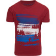 T-shirt dziecięcy Alpine Pro Enelo czerwony