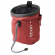 Worek na magnezję Ocún Push + pasek Ocún Chalk Bag Belt czerwony/szary Red/Gray