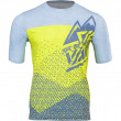Męska koszulka kolarska Silvini Denno 2023 niebieski/żółty blue-neon