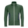 Męska bluza Ortovox Fleece Light Jacket M 2023 zielony GreenForest