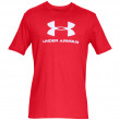 Koszulka męska Under Armour Sportstyle Logo SS czerwony/biały Red/White