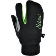 Rękawiczki dziecięce Silvini Texel CA1140 zielony Blackgreen