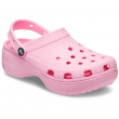 Kapcie damskie Crocs Classic Platform Clog W różowy Flamingo