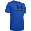 Koszulka męska Under Armour Sportstyle Logo SS niebieski/czarny VersaBlue/Black