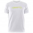 Koszulka męska Craft CORE Unify Logo biały bílá