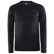 Męska koszulka Craft Core Warm Baselayer Ls czarny Black