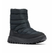 Buty zimowe damskie Columbia Snowtrot™ Mid czarny Black, Titanium II