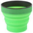 Składany kubek LifeVenture Silicone Ellipse Mug zielony green