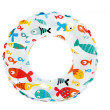 Koło Intex Lively Print Swim Ring 59241NP niebieski/pomarańczowy CoralReefFish
