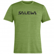 Koszulka męska Salewa Puez Hybrid 2 Dry M S/S Tee zielony 5716 - yucca melange