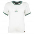 Damska koszulka Chillaz Retro Mountain biały/zielony White