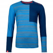 Damska koszulka Ortovox W's 185 Rock'N'Wool Long Sleeve niebieski Skyblue