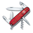 Składany nóż Victorinox Spartan czerwony przezroczysty TransRed