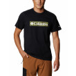 Koszulka męska Columbia M Rapid Ridge Graphic Tee czarny/zielony BlackCscFramed