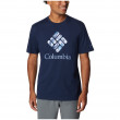 Koszulka męska Columbia M Rapid Ridge Graphic Tee ciemnoniebieski Collegiate Navy, CSC Stacked Floral Grx