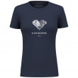 Koszulka damska Salewa Pure Heart Dry W T-Shirt niebieski 3960 - navy blazer
