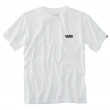 Koszulka męska Vans MN Left Chest Logo Tee biały White/Black