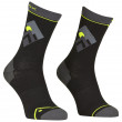 Skarpety męskie Ortovox Alpine Light Comp Mid Socks M czarny/szary Black Raven