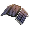 Solarny powerbank OUTXE EP300 - 10000mAh czarny/biały