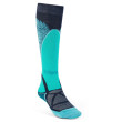 Podkolanówki Bridgedale Ski Midweight Women's niebieski/jasnoniebieski dark denim/aqua/212