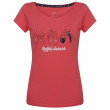 Koszulka damska Rafiki Jay różowy/antracyt sugar coral