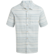 Koszula męska Craghoppers Cartwright Short Sleeved Shirt niebieski Niagara Blue Stripe