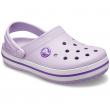 Kapcie dziecięce Crocs Crocband Clog T fioletowy Lavender/Neon Purple