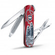 Składany nóż Victorinox Classic LE Sardine Can czerwony/szary