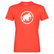 Koszulka męska Mammut Logo T-Shirt Men (2019) pomarańczowy SpicyPrt