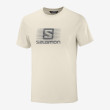 Koszulka męska Salomon Blend Logo Ss Tee M biały