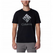 Koszulka męska Columbia M Rapid Ridge™ Graphic Tee czarny/biały