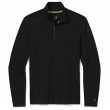 Męska koszulka Smartwool M Classic Thermal Merino Base Layer 1/4 Zip B czarny Black Color Shift