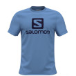 Koszulka męska Salomon Outlife Logo Ss Tee M niebieski LittleBoyBlue
