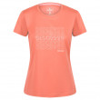 Koszulka damska Regatta Womens Fingal VI jasnopomarańczowy Fusion Coral