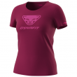 Koszulka damska Dynafit Graphic Co W S/S Tee ciemnoczerwony beet red/3D