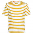 Koszulka męska Icebreaker Drayden SS Tee Stripe beżowy ecru heather/silent gold/s