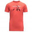 T-shirt dziecięcy Devold Nipa Junior Tee czerwony Coral