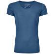 Damska koszulka Ortovox 150 Cool Clean Ts W niebieski mountain blue